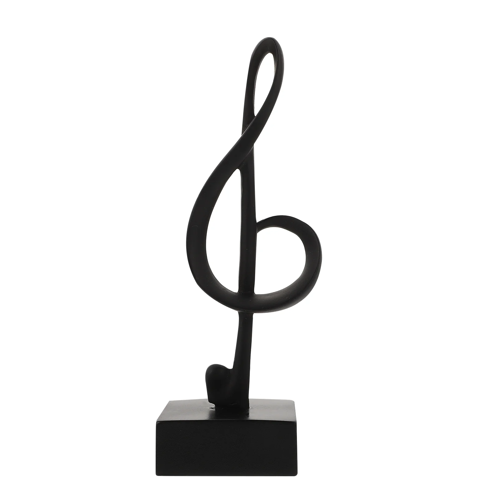 

Note Sculpture Musical Statue Figurine Decor Symbol Resin Piano Ornament Decoration Clef Table Gifts Ornaments Desktop