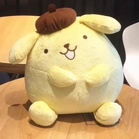 japanese genuine sanrio pom pom purin sitting large cute plush toy doll doll pillow gift kawaii pillows sanrio plush merch