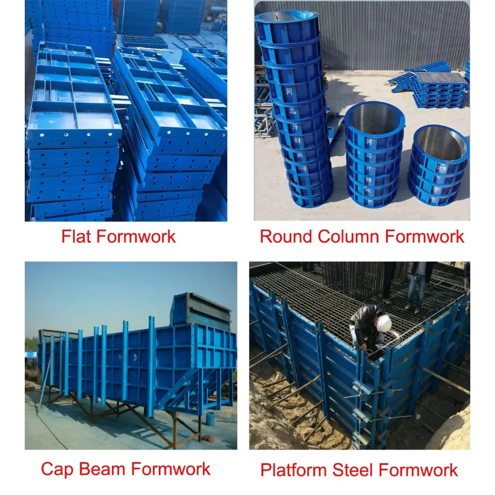 Качественная опалубка для моста Высококачественная столбчатой стены стальная