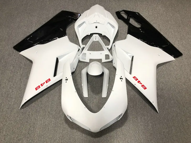 Комплект обтекателей из углеродного волокна подходит для DUCATI 848 1098 2007 2008 2009 2010 2011