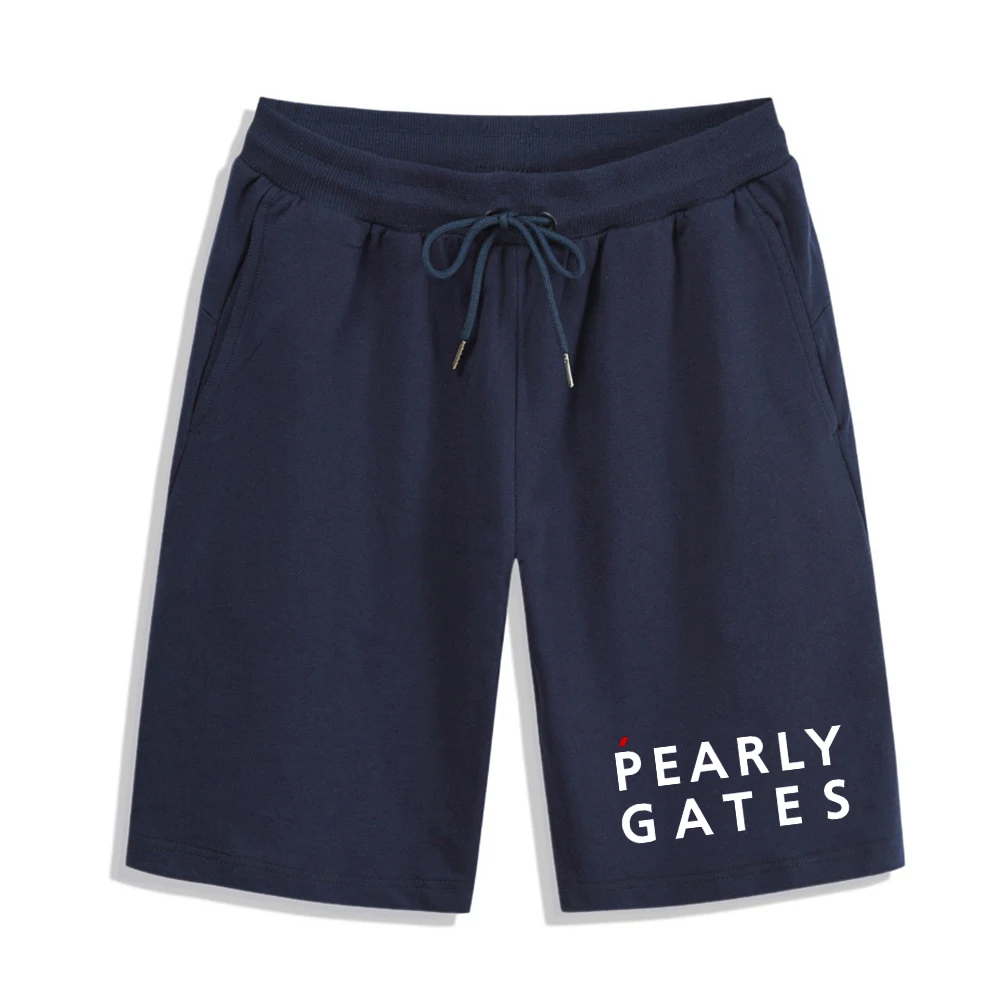 Summer Shorts Man Pearly Gates Loose Work Casual Short Brand Boardshorts Breathable Male Sports Gym Fashion Mens Shorts S-4XL