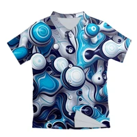 ifpd eu size 3d abstract button shirts fashion menwomens tie dye print shirt summer harajuku oversize streetwear dropshipping