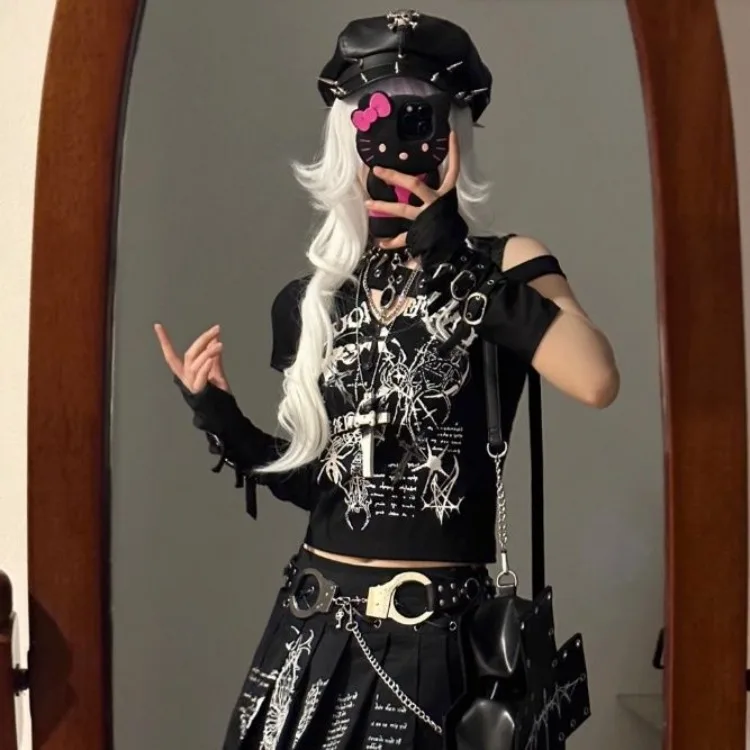 Женский черный жилет Sumemr