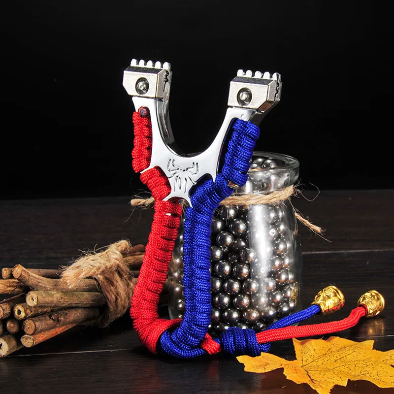 

Рогатка из сплава высокого качества, высокоточная охотничья катапульта с резиновой лентой, Спортивная игрушка, игровые аксессуары, новинка