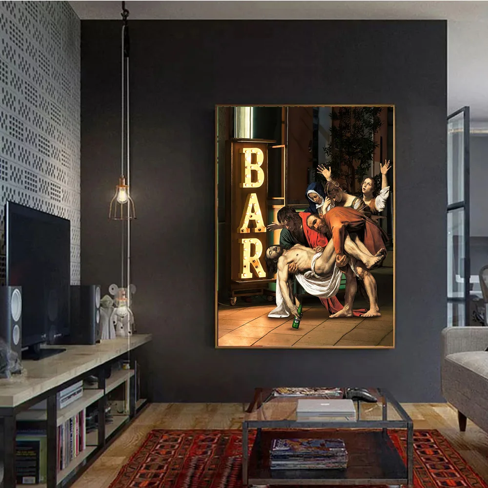 Христианский Иисус Смешные Классические искусства холст фотообои абстрактные