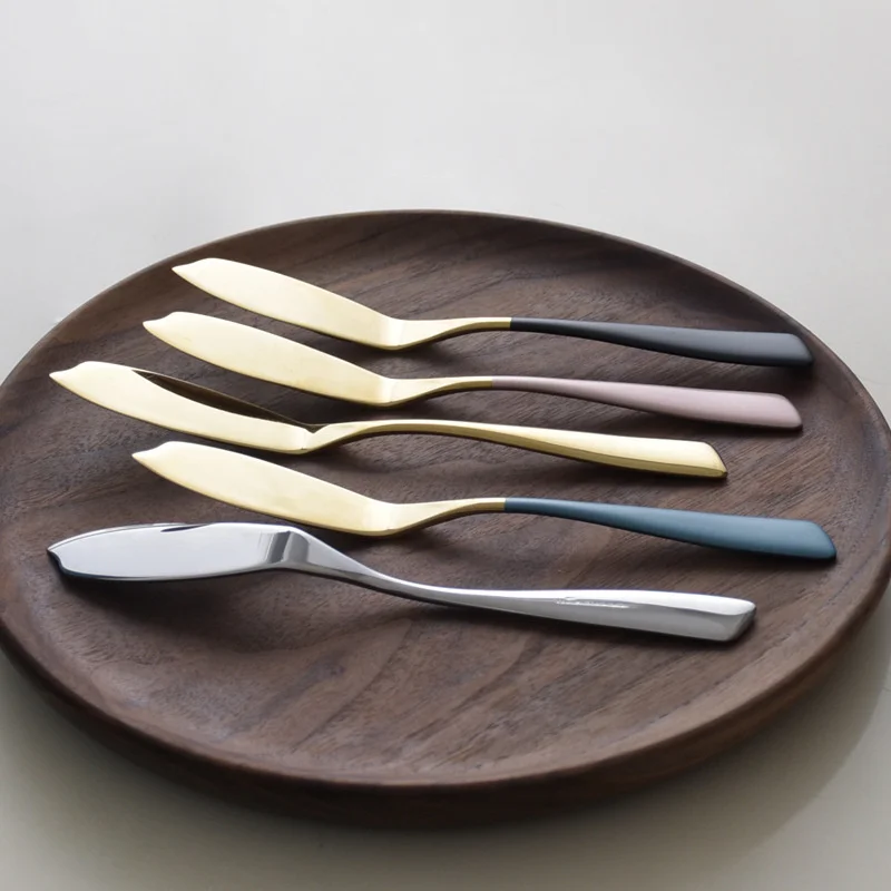 

Elegant Butter Knife Kitchen Cheese Knife Gold Dessert Tools Jam Spreader Utensil Cutlery Cheese Tools Kitchen Gadgets