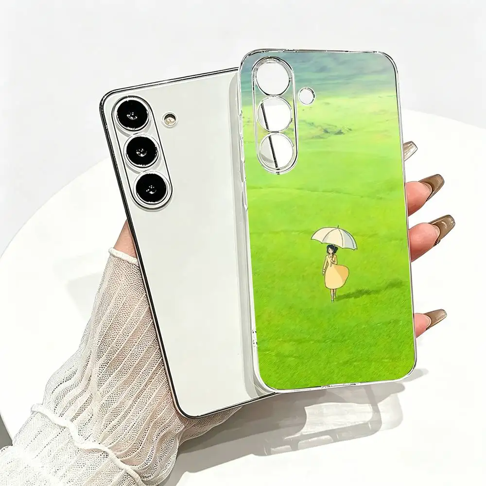 Фото Чехол для телефона Amine The Wind Rises, прозрачный силиконовый мягкий чехол для Samsung A10,12,20,21S,30,31,40,50,51,52,70,71 №5