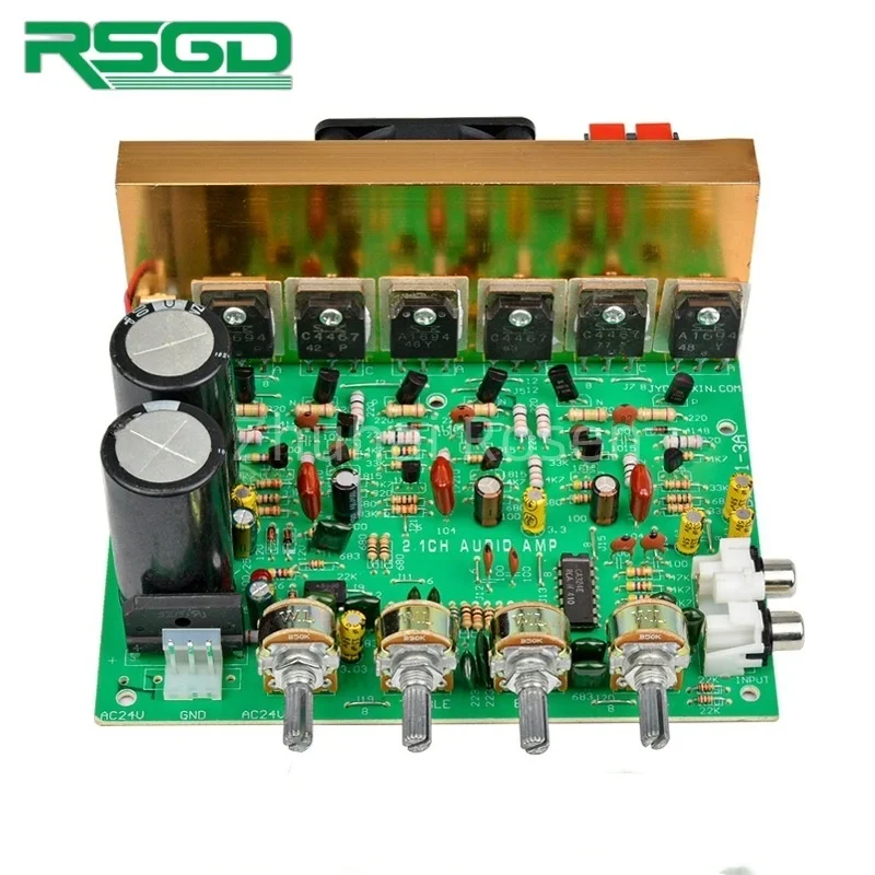 Аудиоусилитель платы для сабвуфера DX 2.1 канала 240 Вт