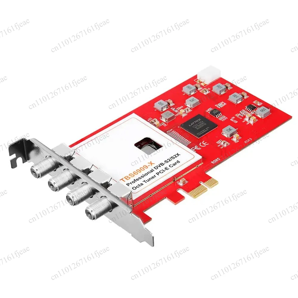 Фото 6909X V2 Octa Tuner PCIe-карта DVB-S/S2/S2X H.265 TV-тюнер №4
