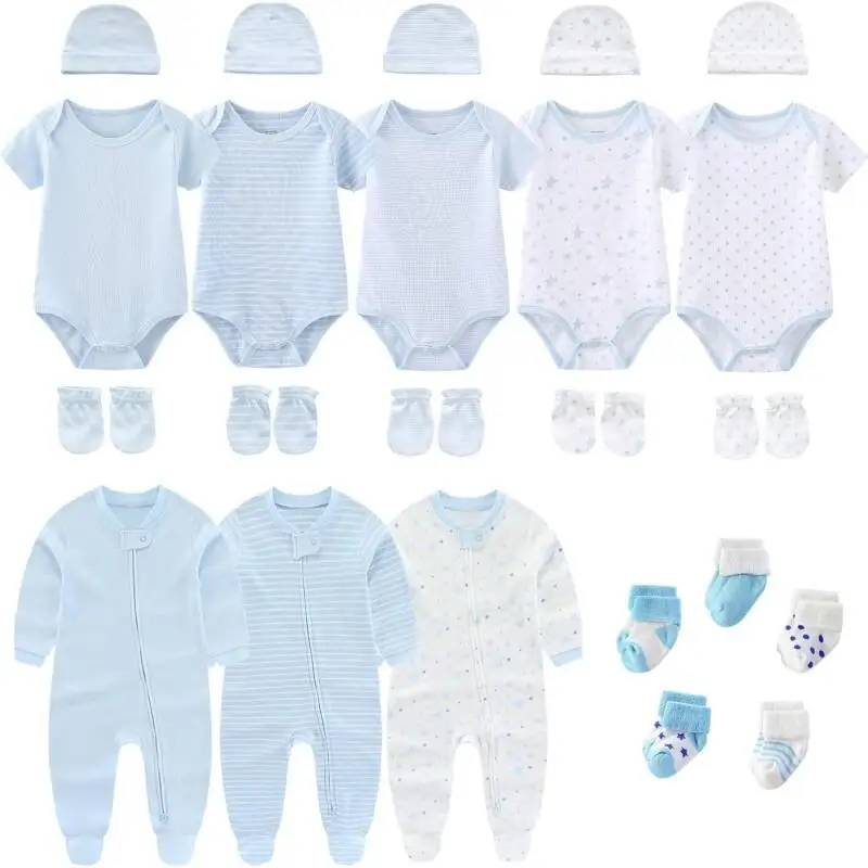Комбинезон для новорожденных + шапка перчатки носки цвета и размеры в