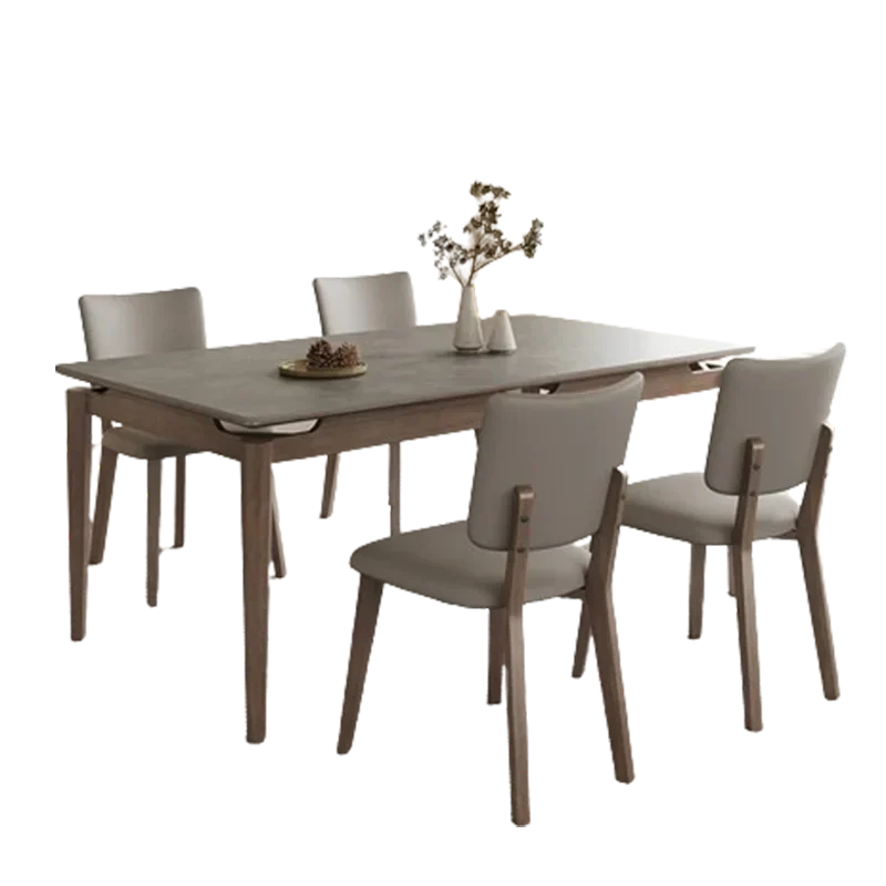 Скандинавский деревянный обеденный стол