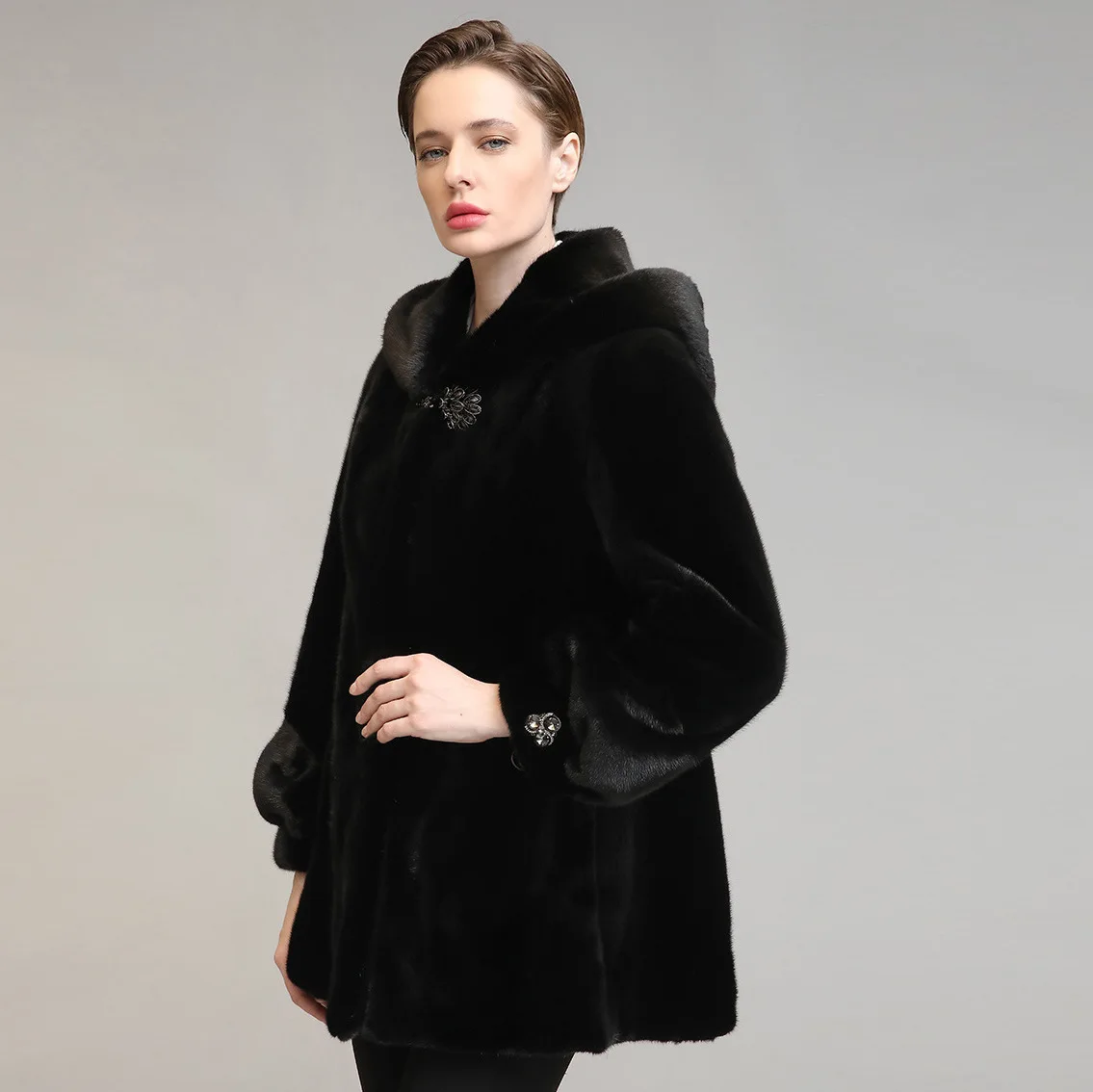 

Лидер продаж, пальто, пальто, женская зимняя шуба из 2022 меха норки, толстая зимняя куртка в стиле Хай-стрит, другая приталенная женская шуба и...