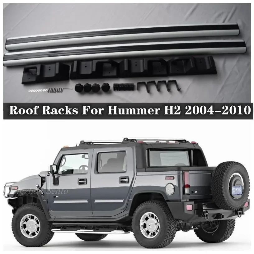 

For Hummer H2 2004 2005 2006 2007 2008 2009 2010 High Quality Aluminum Alloy Car Roof Racks Luggage Crossbar