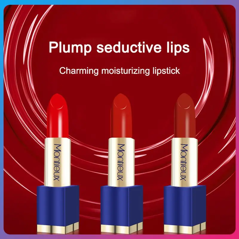 

Mengtou Lixue антипригарный блеск для губ маленькая квадратная тюбик Увлажняющая губная помада долговечная водостойкая косметика для макияжа губ