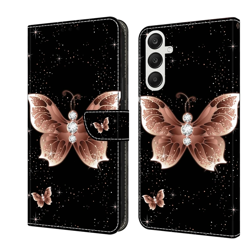Фото Чехол-книжка с рисунком для Samsung A57 5G SM-A576B, чехол-кошелек для Samsung Galaxy A57 A 57 SM-A576W A576Z, Funda №2