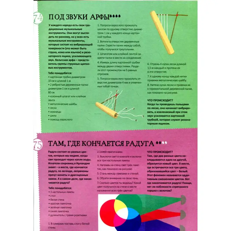 Книга Вокруг света за 80 экспериментов Монако Лоренцо Помпили Маттео |