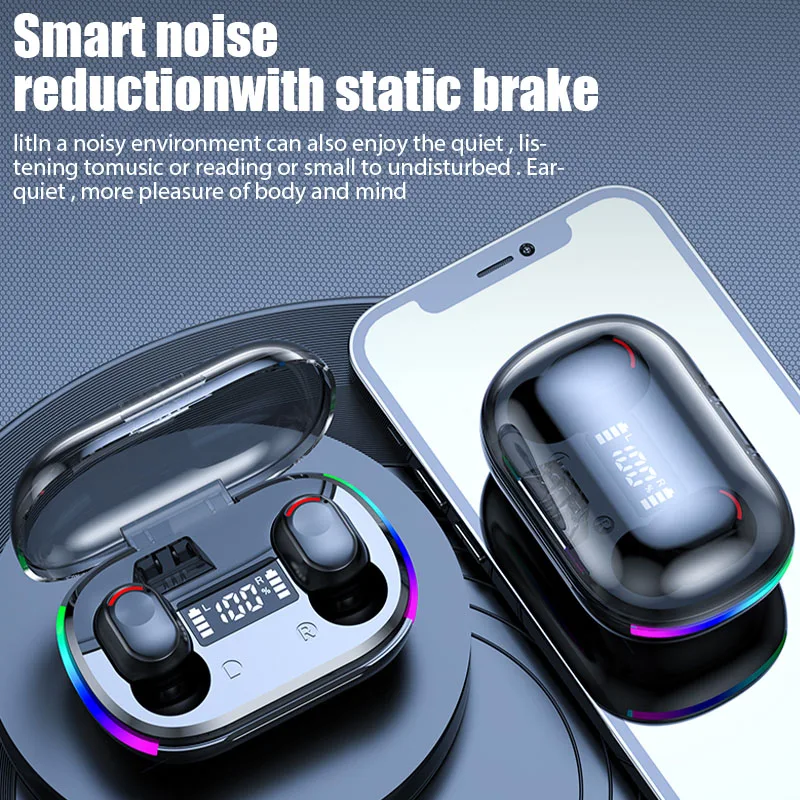 

TWS-наушники с микрофоном и поддержкой Bluetooth