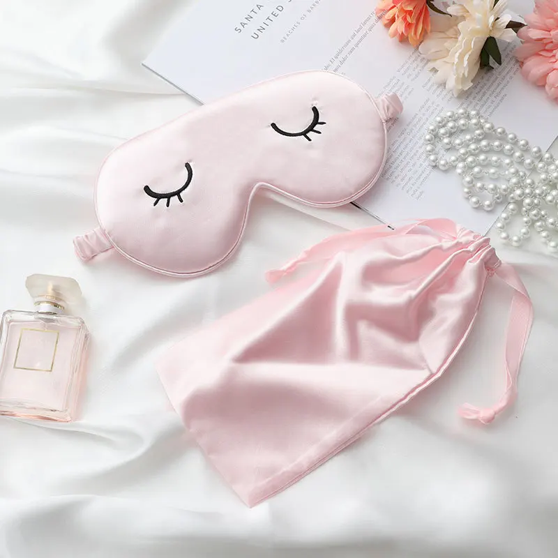 

1Pc Eyeshade Sleeping Eye Mask Cover Eyepatch Blindfold Solid Portable New Rest Relax Eye Shade Cover Soft Pad