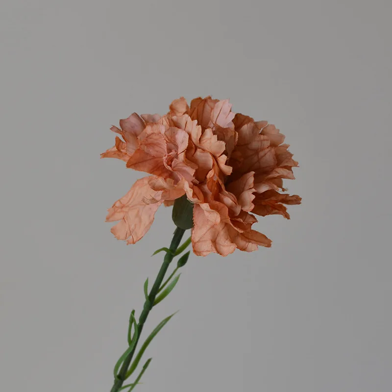 

Искусственный цветок гвоздики шелковый