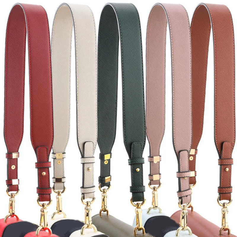 

PU Leather Shoulder Bag Strap Cross Pattern DIY Replacement Adjustable Single Shoulder Crossbody Bag Belt New Solid Handle