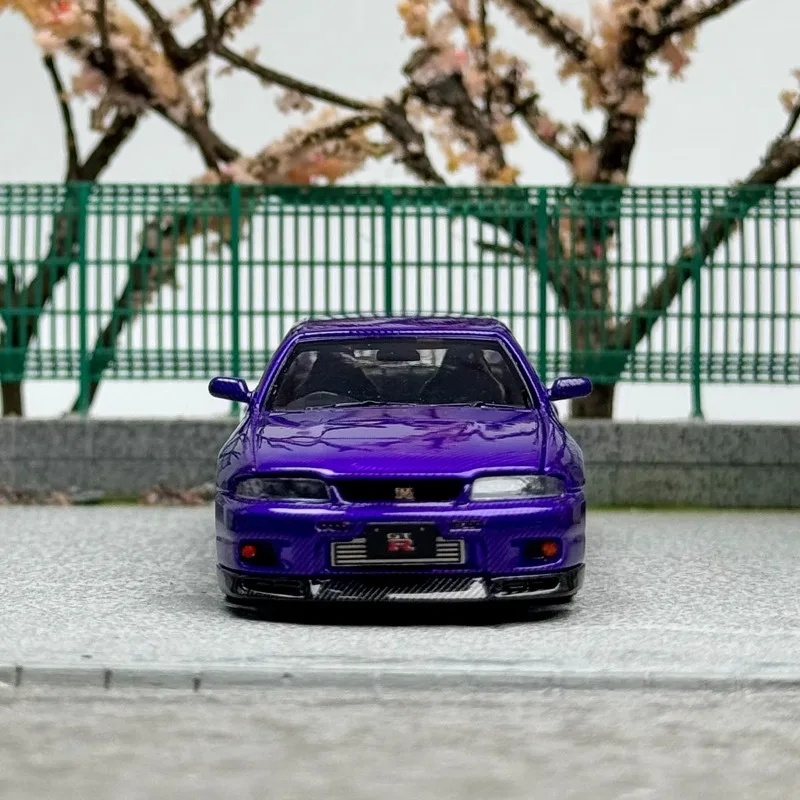 FH 1/64 NISSAN GT-R R33 Nismo S-Tune Skyline игрушечный автомобиль Литые металлические модели