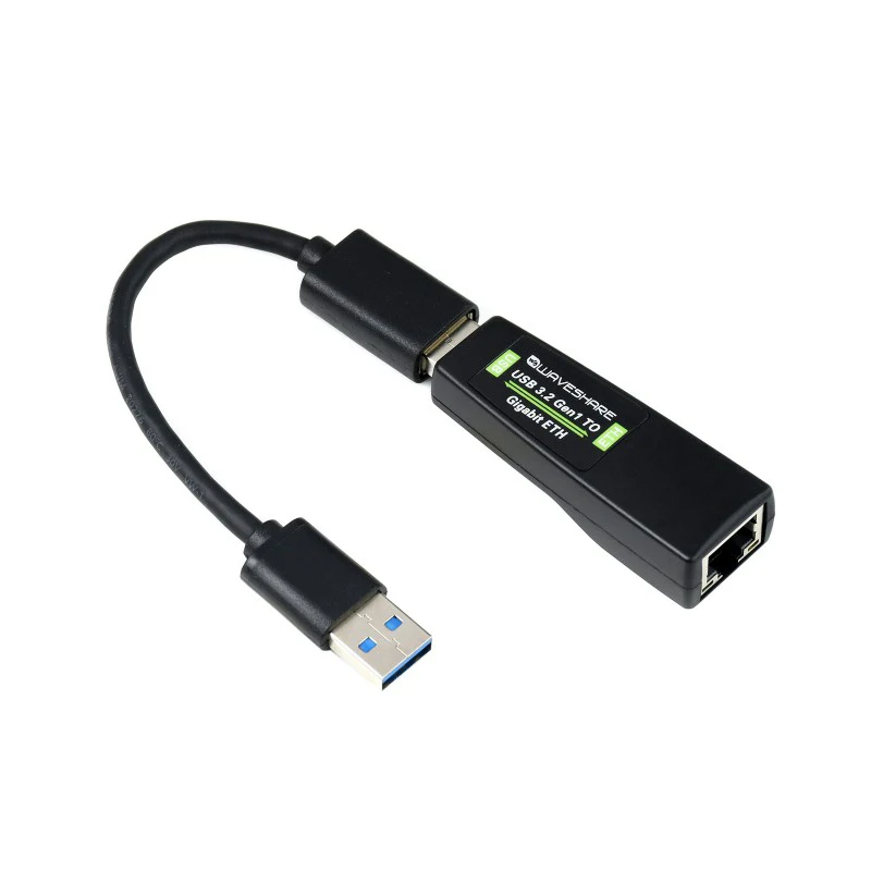 USB 3.2 Gen1 to Gigabit Ethernet Converter RJ45 Port Module Plug and Play Driver-Free Compatible with Multi Systems - купить по