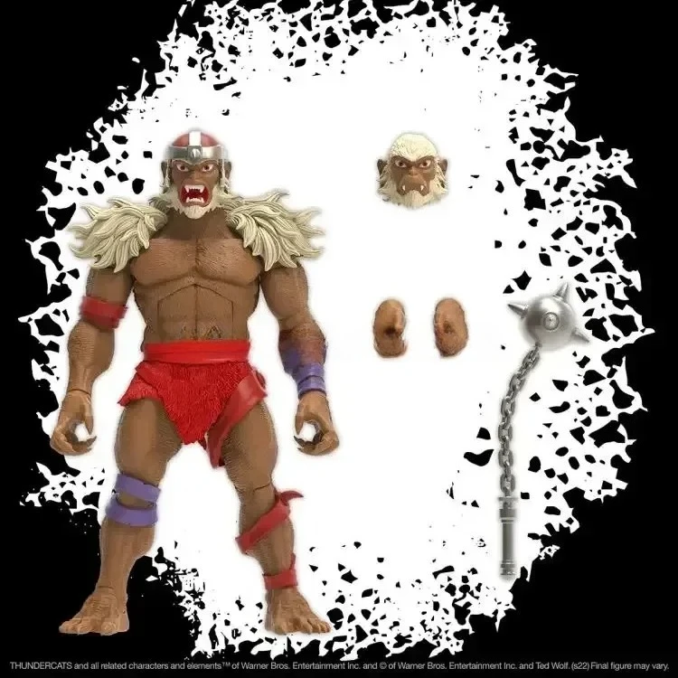 Фото В наличии Super7 Thunderbolt Cat Wave 6 Tcw6 Lion Cat Demon King Leopard Female Monkian в ретро-стиле, подарок на день рождения, аниме-серия №1