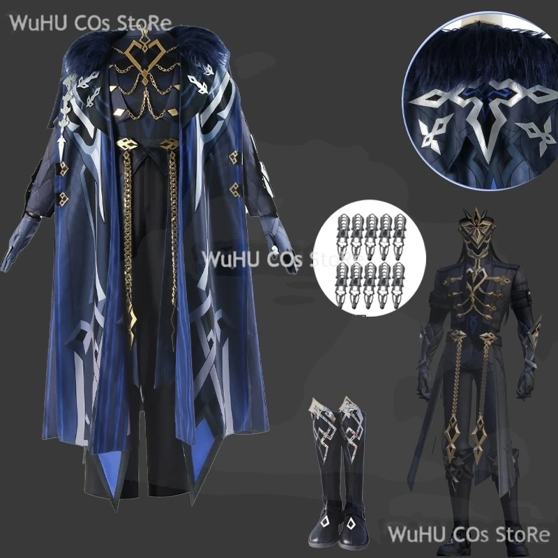 Игровой стиль Genshin Impact II капитан искусственный костюм накидка для взрослых