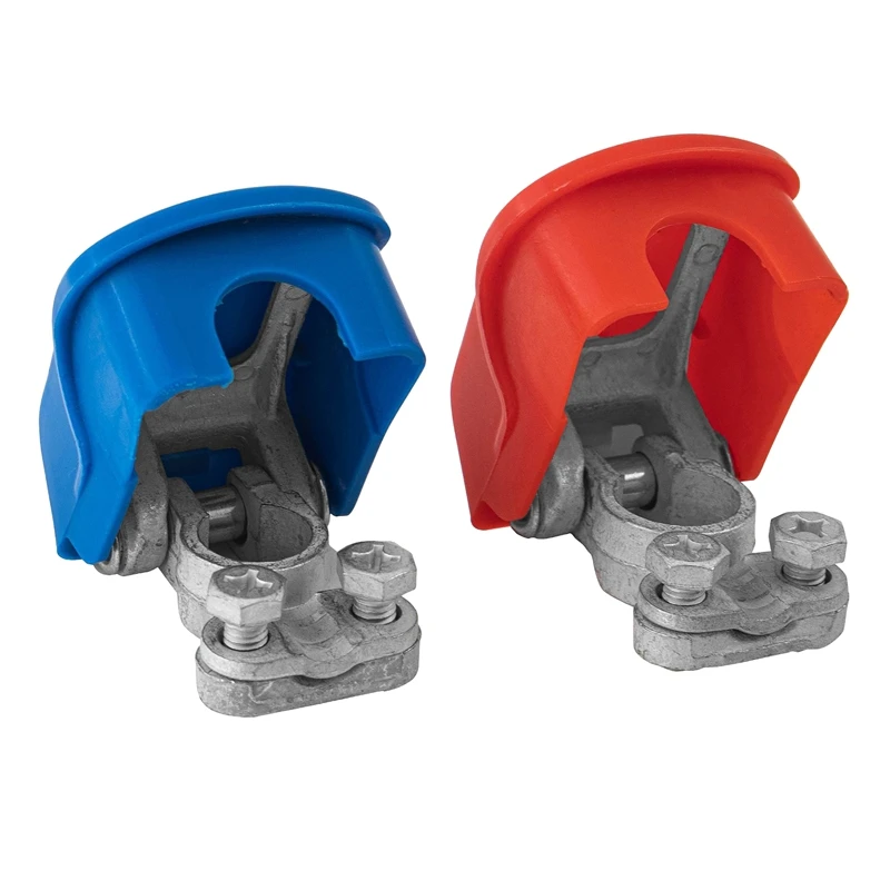 

Battery Terminals Car Battery Cable Terminal Clamps Connectors For Car Van And More 1 Pair