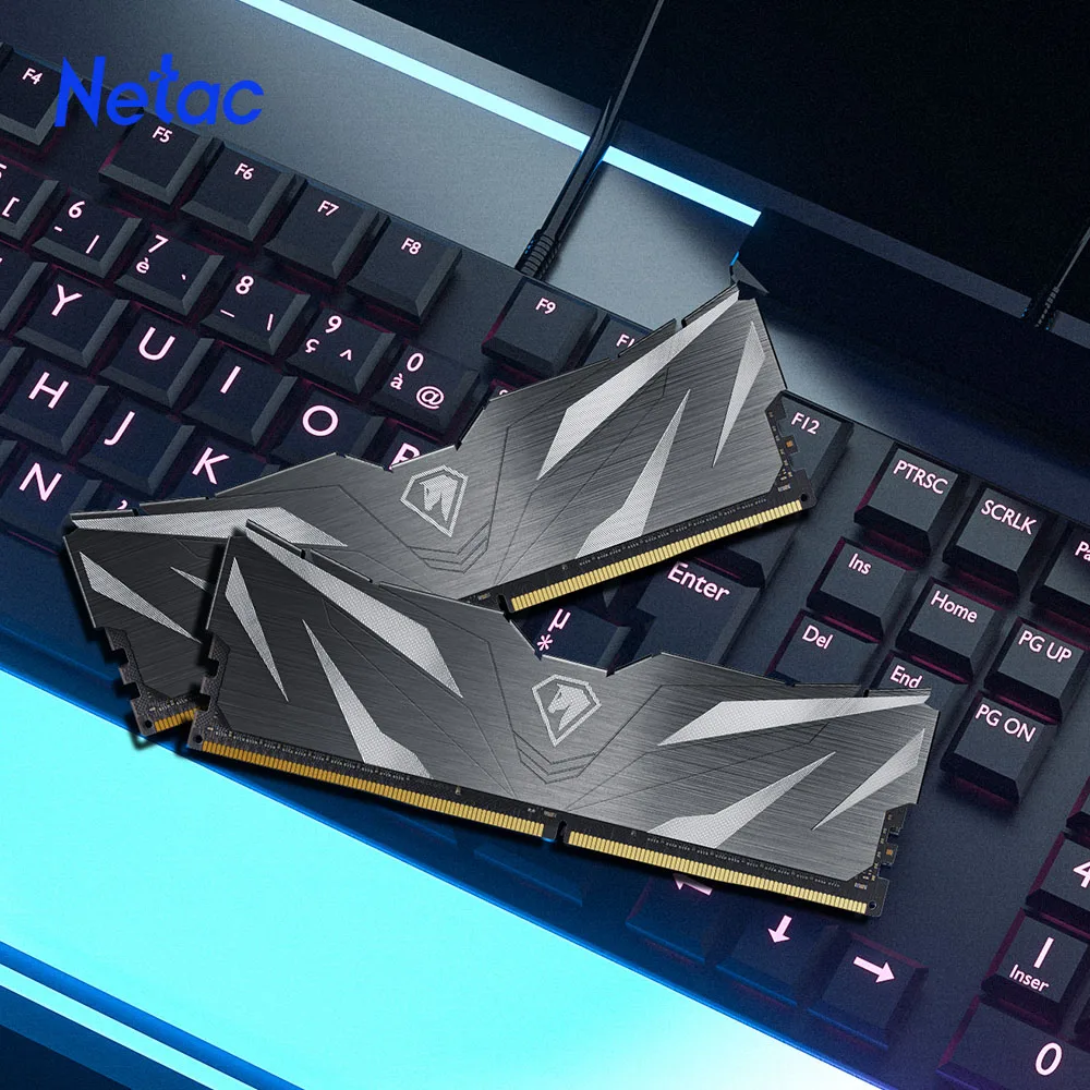 Оперативная память Netac DDR4 3600 МГц 3200 2666 8 Гб 16 теплорасширитель двухканальный 288Pin