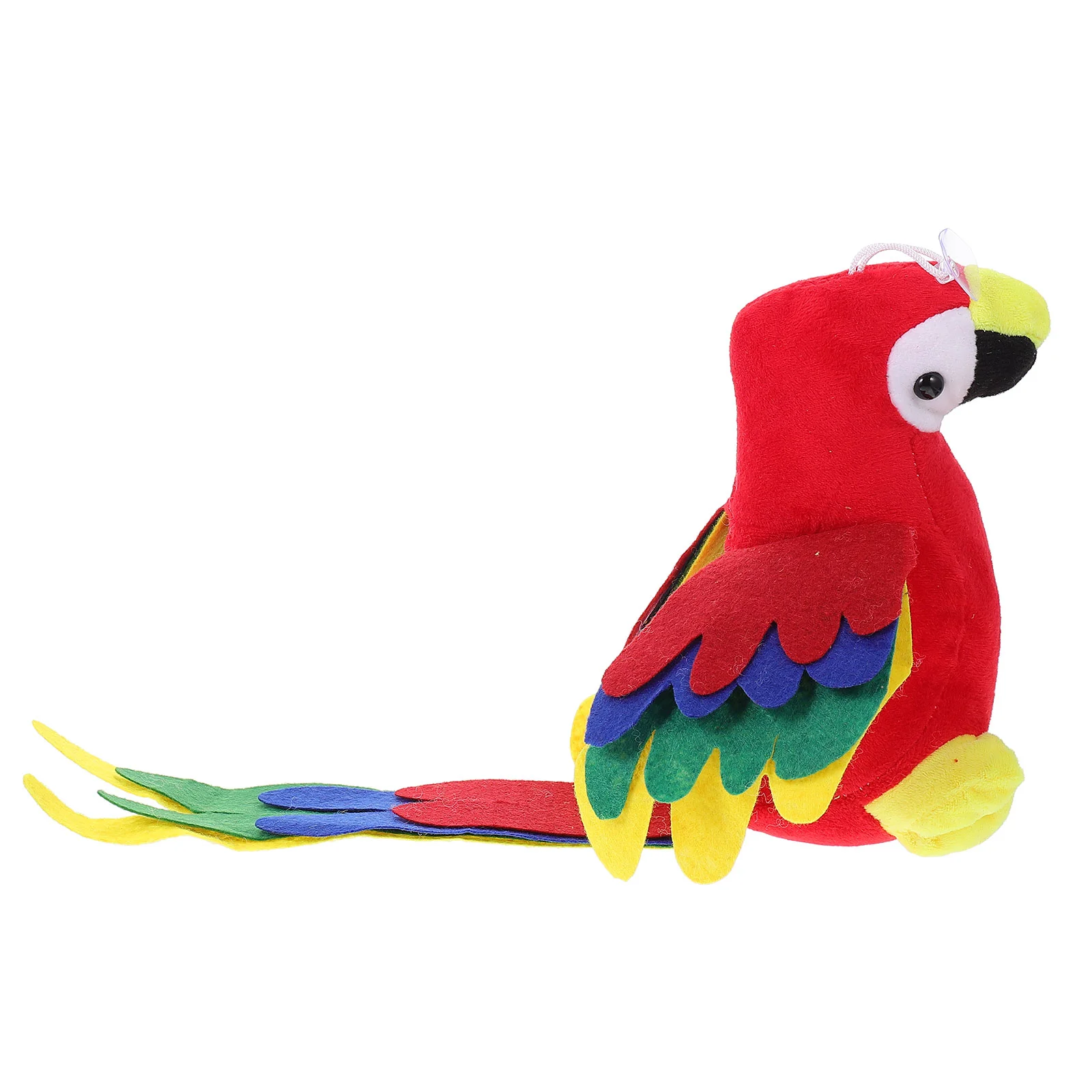 

Parrot Plushdoll Animal Pillow Stuffed Adorable Bird Funny Cloth Plaything Cartoon Kids Throw Comfort Cushion Shaped Model Fake