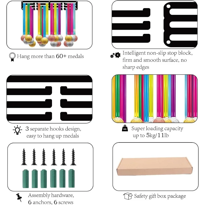 1 шт. вешалка для медали в стиле сказочного мира