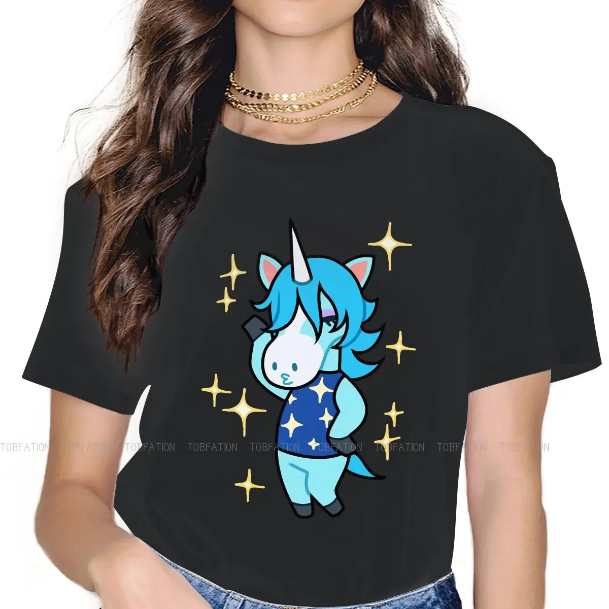 

Julian of Animal Crossing Women Clothing Graphic Female Tshirts Vintage Alternative Loose Tops Tee Kawaii Girls Streetwear