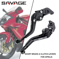 motorcycle short brake clutch levers for aprilia tuono v4r rsv1000r rst etv 1000 futura moto accessories handlebar adjustable