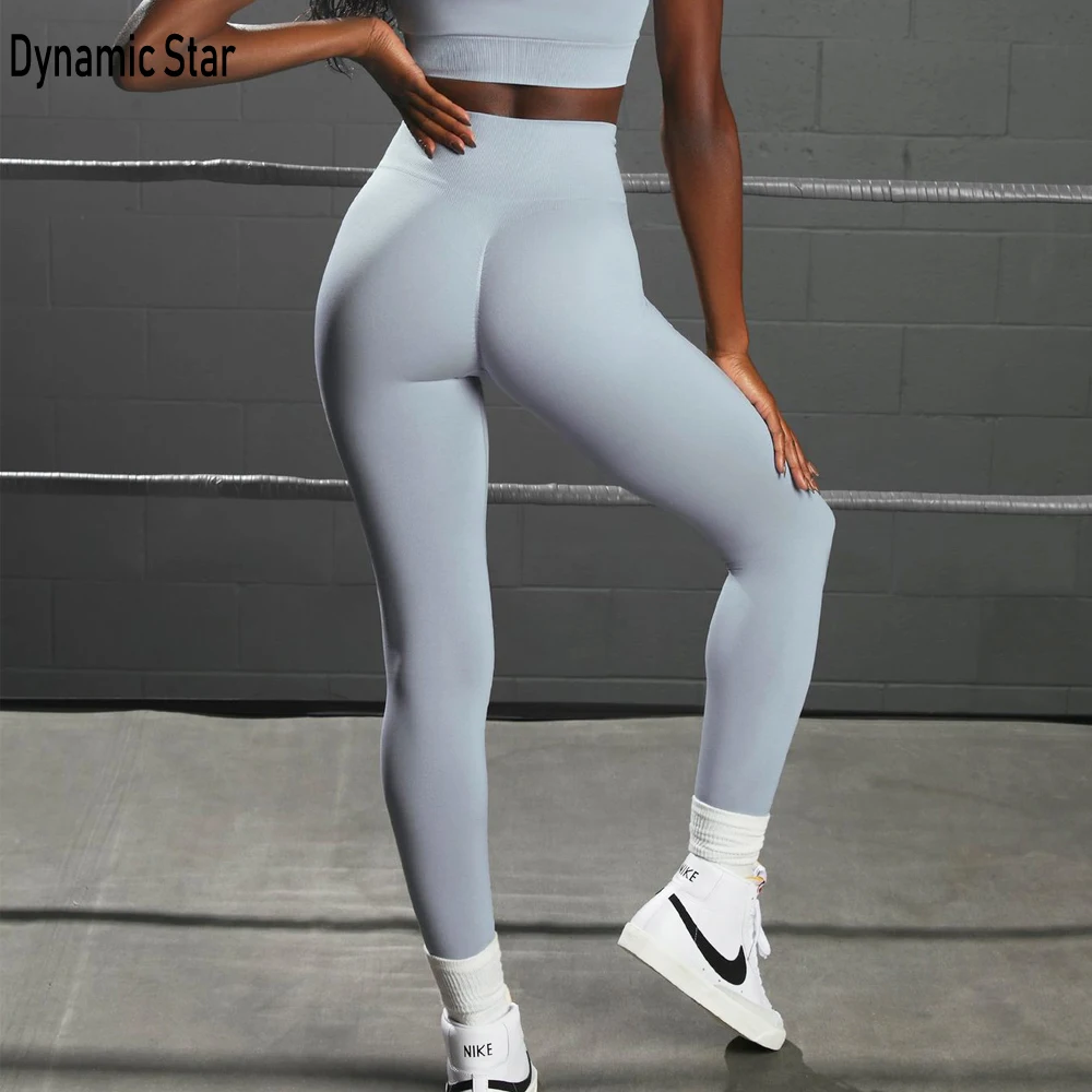 

Gym Leggings Women High Waist Yoga Pants Gym Push Up Tights Seamless Workout Fitness Butt Lifting Yoga Leggings Athletic Pants
