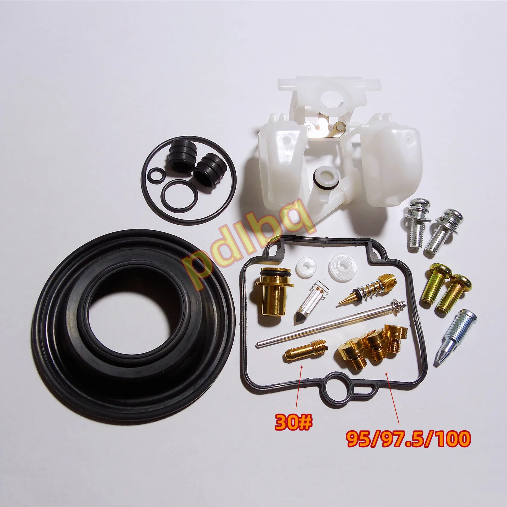 

For 1994-96 Suzuki GSX400 Impulse (Type S) Motorcycle Carburetor Repair Kit with Vacuum Diaphragm and Float Needle No. 5E94