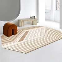 modern shaped carpet home decor leisure rug non slip washable living room sofa coffee table mat simple ink bedroom carpets