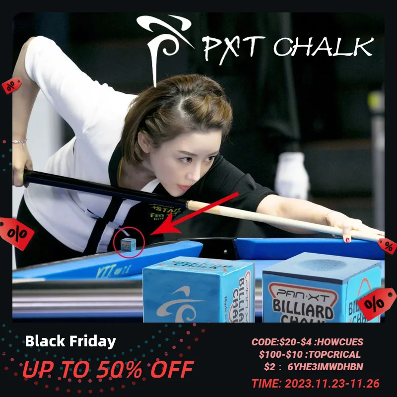 

PXT Billiard Magical Chalk 9 Pieces in A Box Oily Dry Pool Cue Chalk Easy to Rubbing Chalk High Quality Billiard Accessories