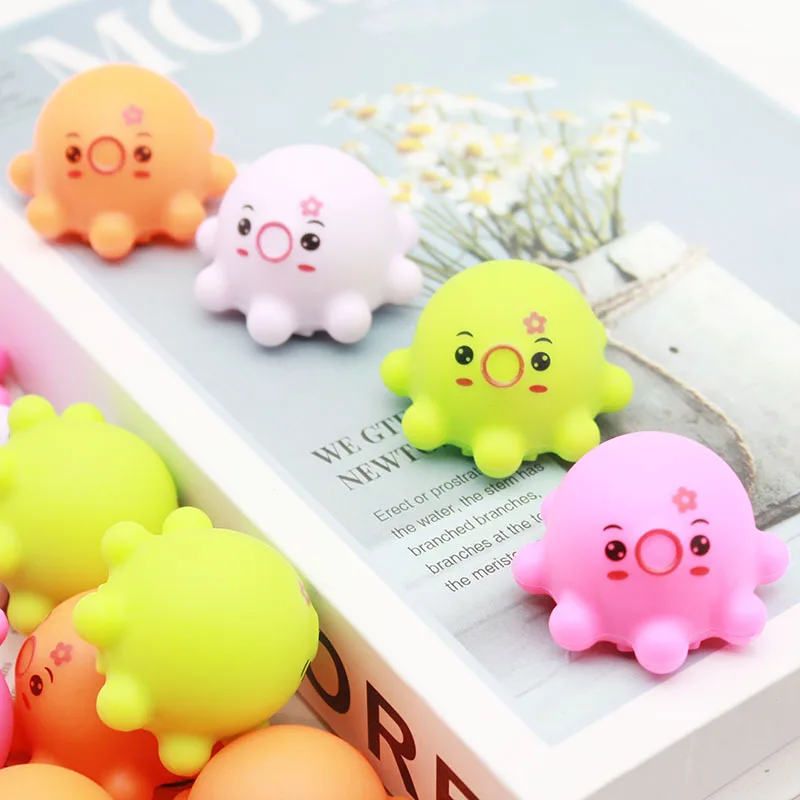 Милая игрушка-осьминог заводные игрушки для детей Обучающие из поликарбоната