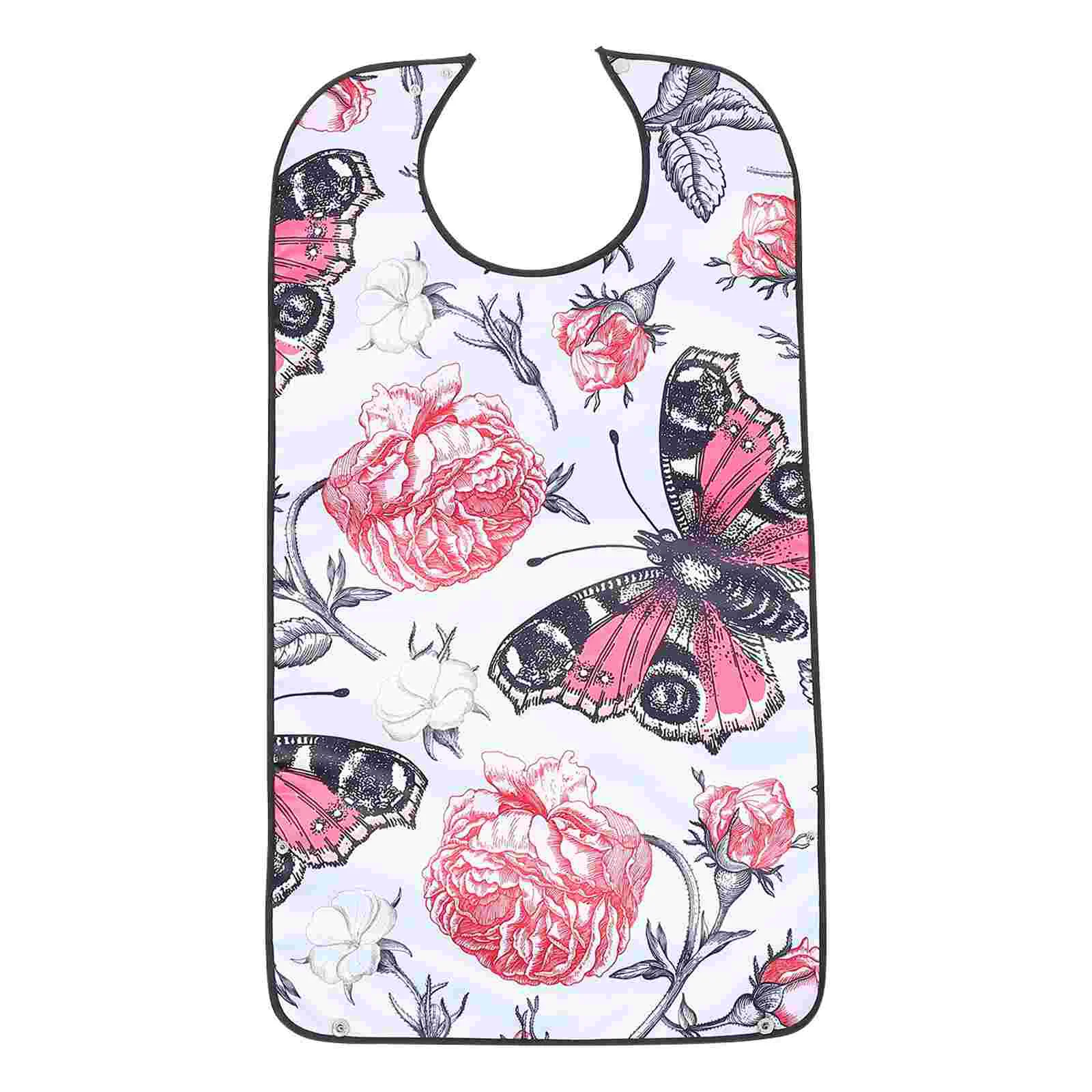 

Adult Bib Adjustable Bibs Protector Adults Meal Eating Pu Waterproof Aprons Elder Elderly