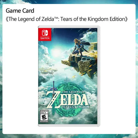 Версия для Nintendo Switch легенда о Зельде: Tears of The Kingdom Game предлагает реальную версию US для Nintendo Switch OLED Switch Lite - изображение