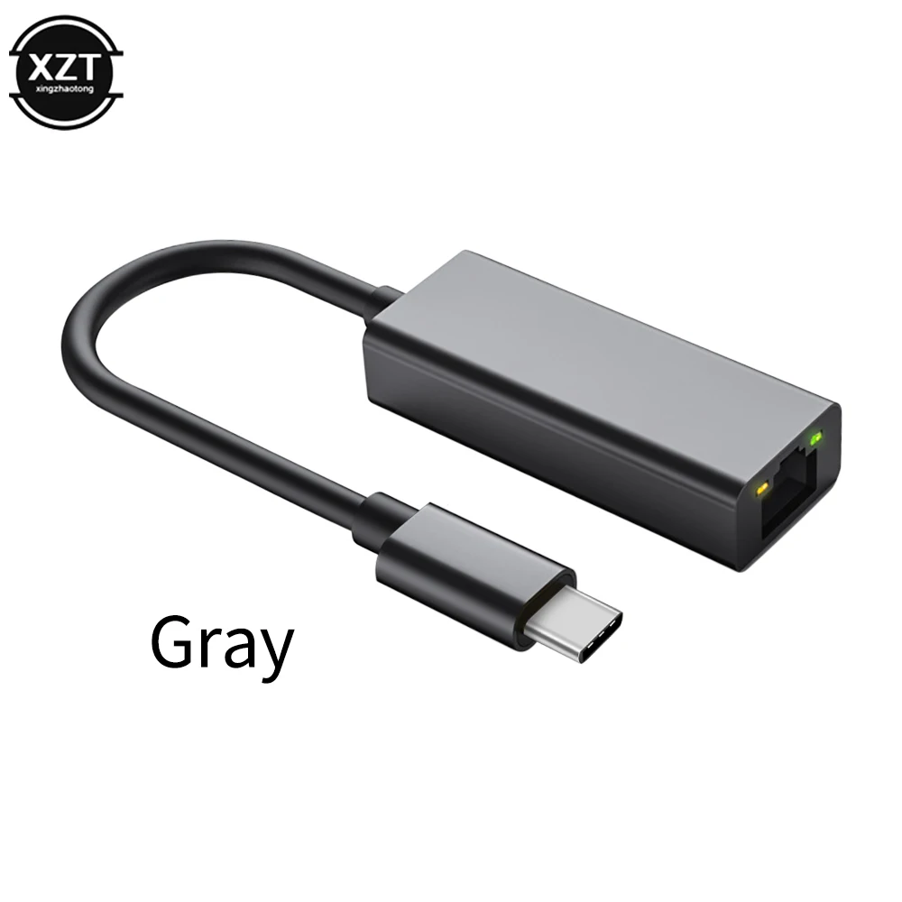 Сетевой адаптер USB Type-C на RJ45 1000 Мбит/с