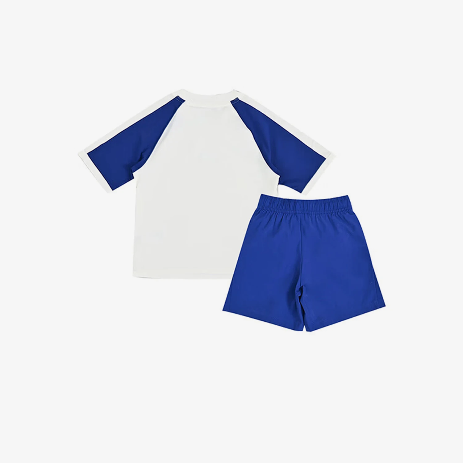 Фото Оригинальный летний детский комплект Adidas с узором в стиле пэчворк JM3430 №2