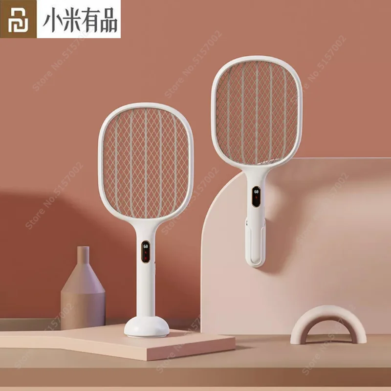 

Youpin Qualitell Smart Electric Mosquito Swatter Digital Display Wall-mounted Mosquito Killer 2in1 Portable Type-C Charging