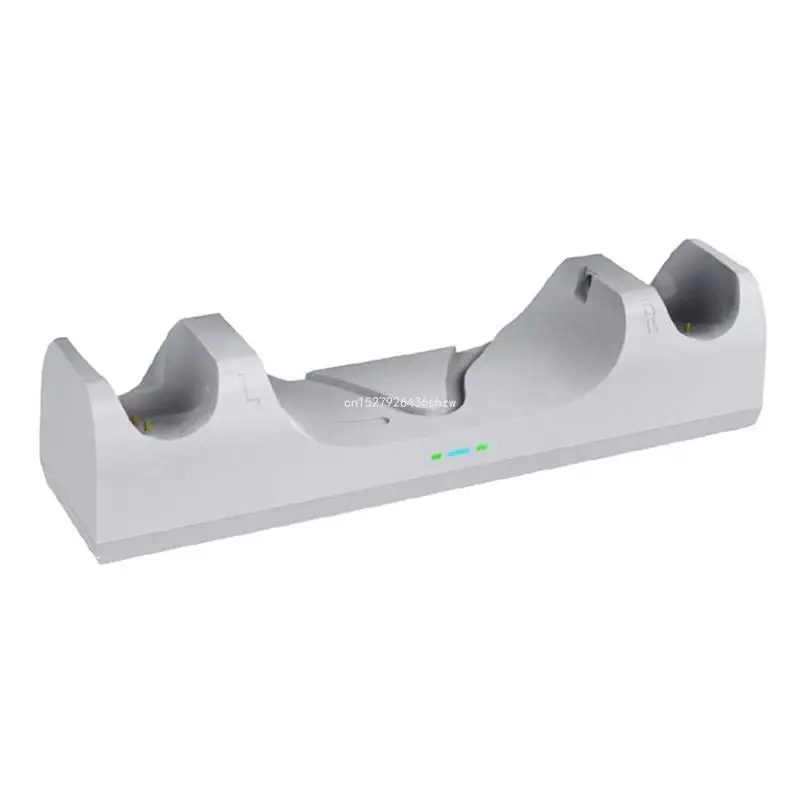 Зарядная док-станция 2 в 1 со светодиодными индикаторами для гарнитуры Quest