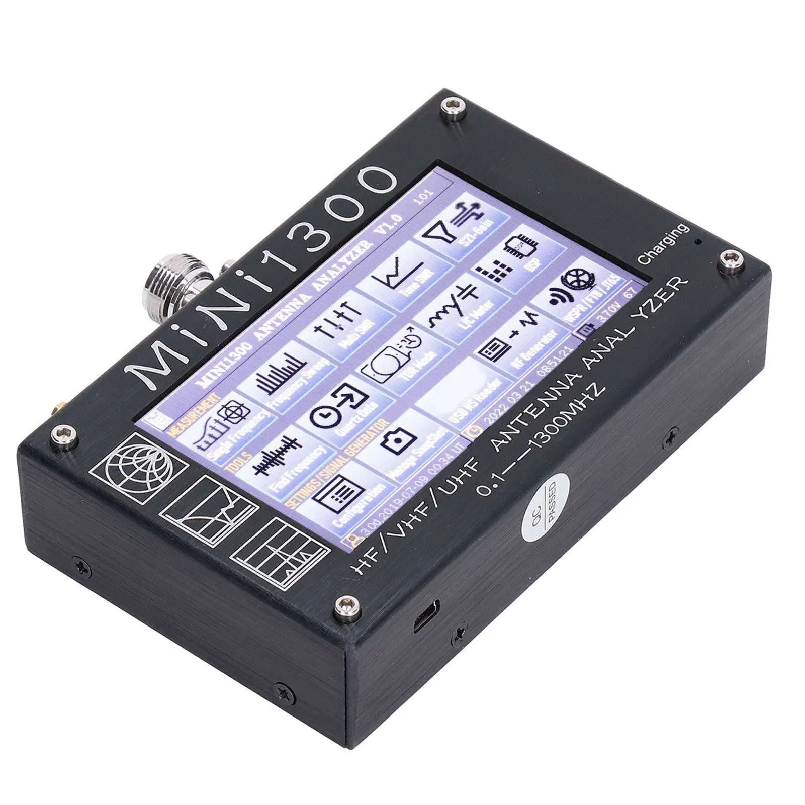 Анализатор частоты MINI1300 5 В/0 1 А HF VHF UHF 1300-0 МГц |