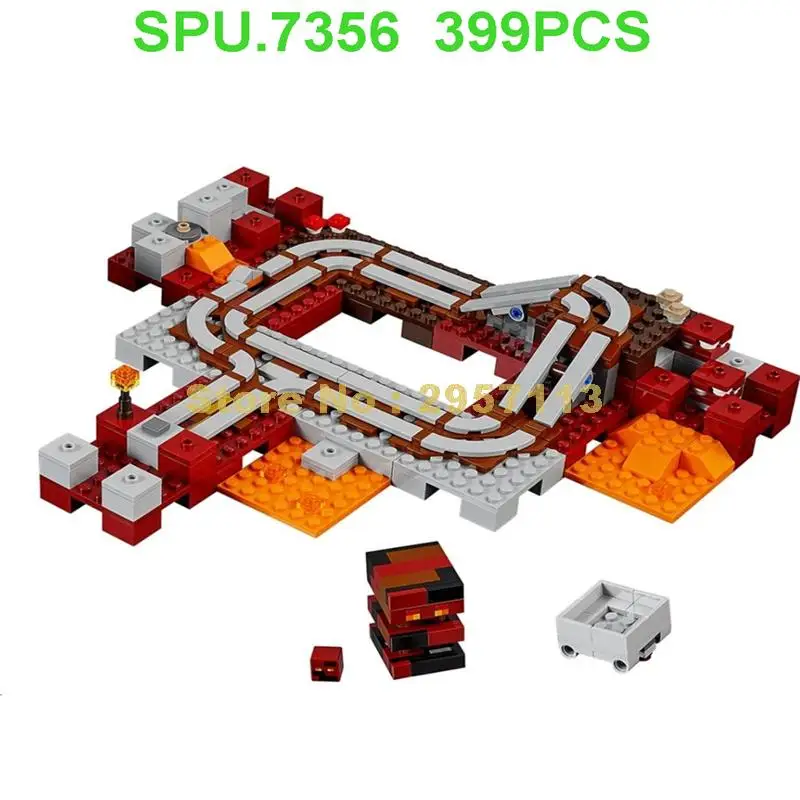399 шт. Детский конструктор Железная дорога | Игрушки и хобби