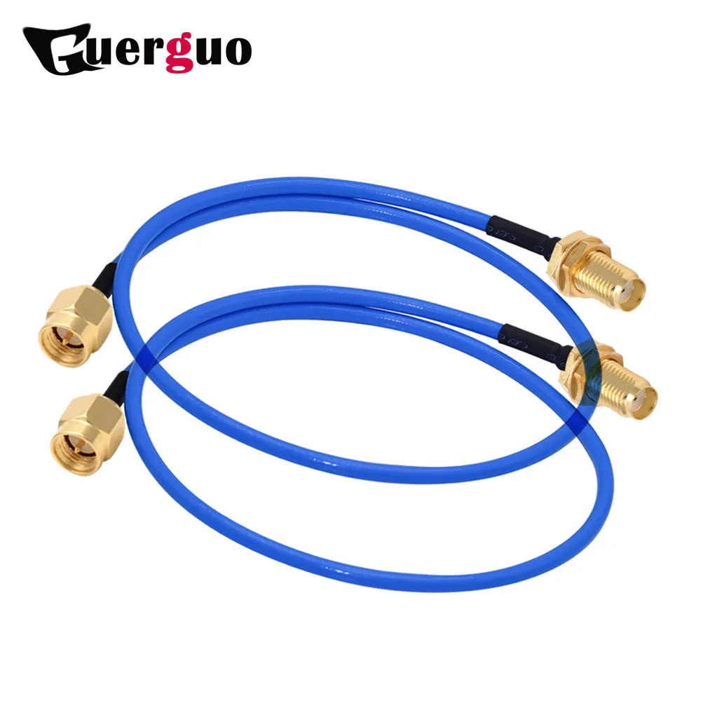 

1 шт., полугибкий коаксиальный кабель с SMA разъемом на SMA разъем «папа», 402 дюйма, 50 Ом