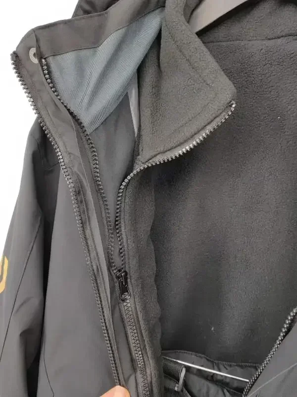 Одежда для рыбалки зимняя водонепроницаемая мужская теплая флисовая куртка