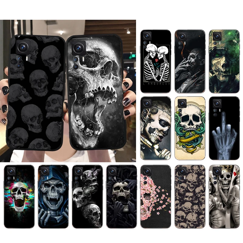 

Grim Reaper Skull Skeleton Phone Case for Xiaomi Mi 11T 11 12T Pro 10T 10 10Pro 12 11 lite 5G NE 12S 10pro Poco X3 Pro Poco F3